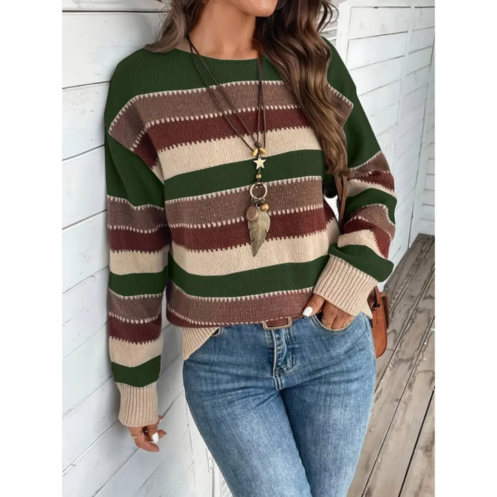 Solange | Pull coloré pour femme | Chaud
