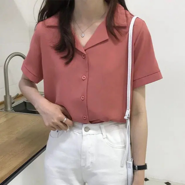 Flavie | Chemise rétro pour Femme | Chic
