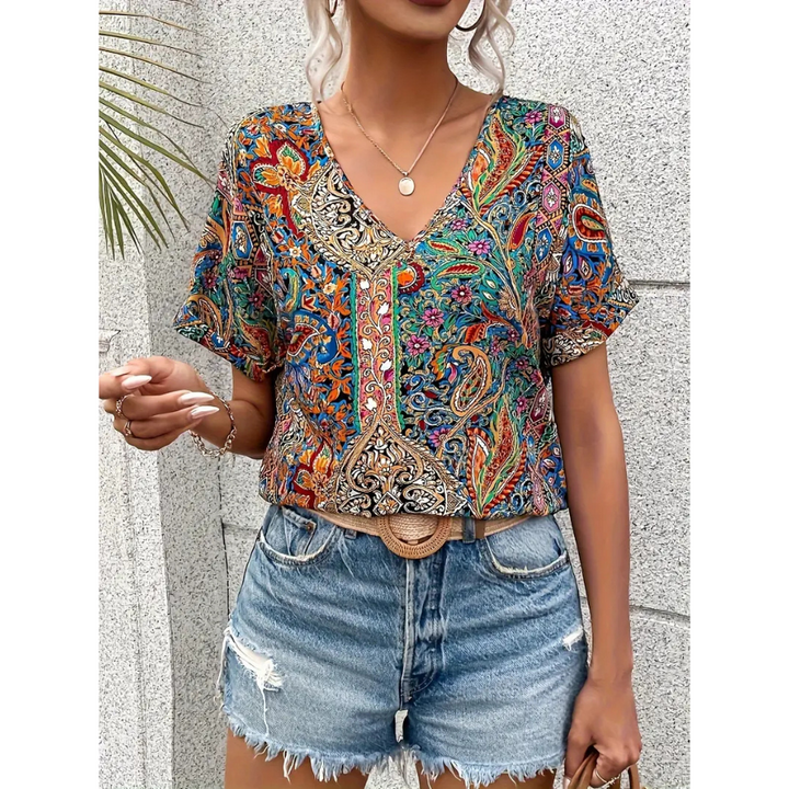 Coline | T-shirt vintage pour Femme | Coloré