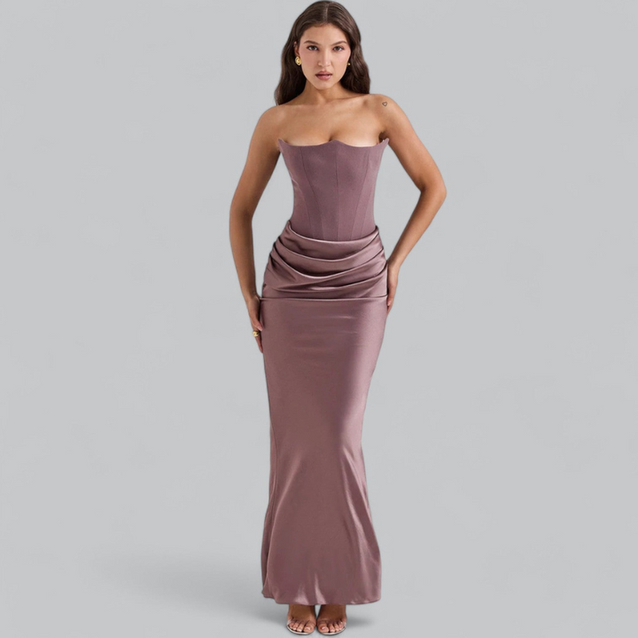 Rugiada | Robe de soirée longue pour femme | Maxi