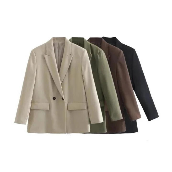 Suzanne | Blazer Coup Droite Femme | Oversize