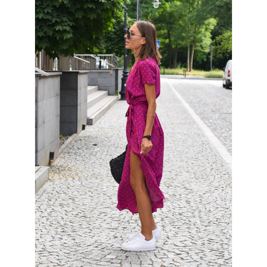 Janneke | Robe d'été à fleurs pour femme | Midi