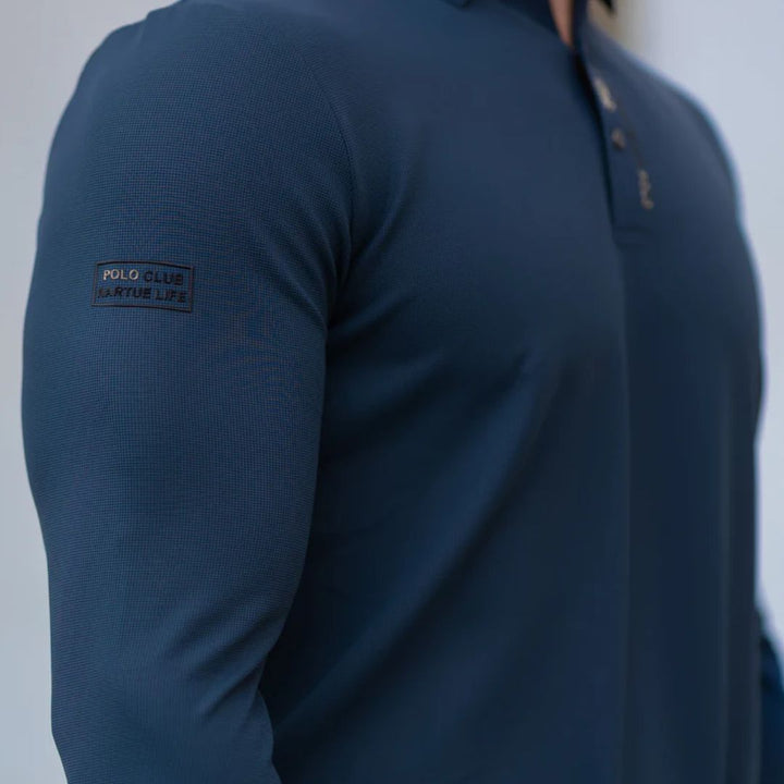 Tom | Polo Homme Manches Longues Élégant