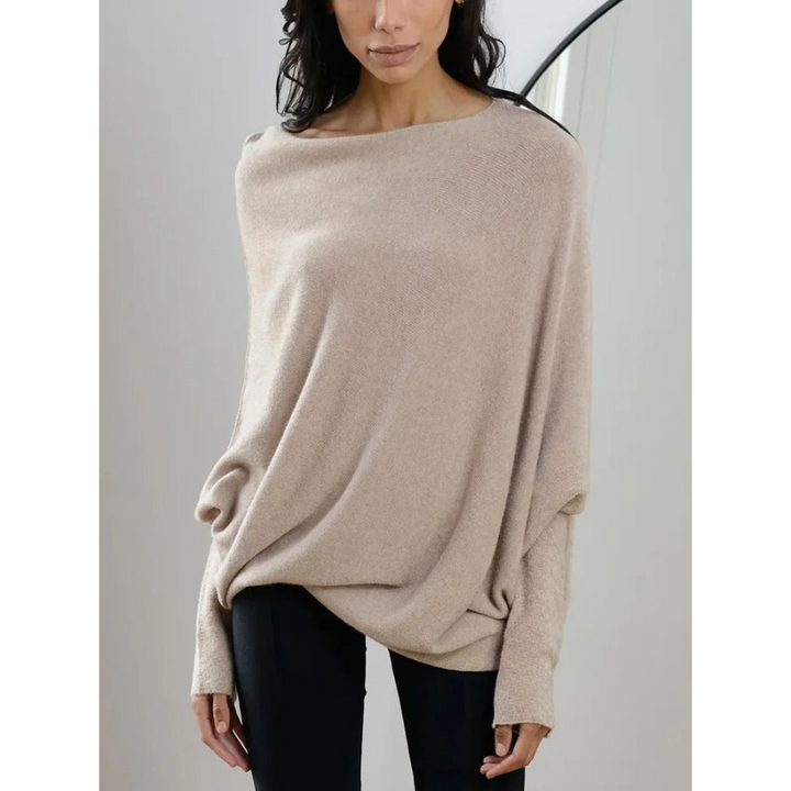 Ilse | Pull asymétrique pour femme | Chaud
