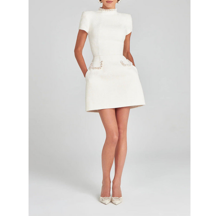 Juliette | Robe de soirée avec perles pour femme | Parfaite pour les occasions spéciales