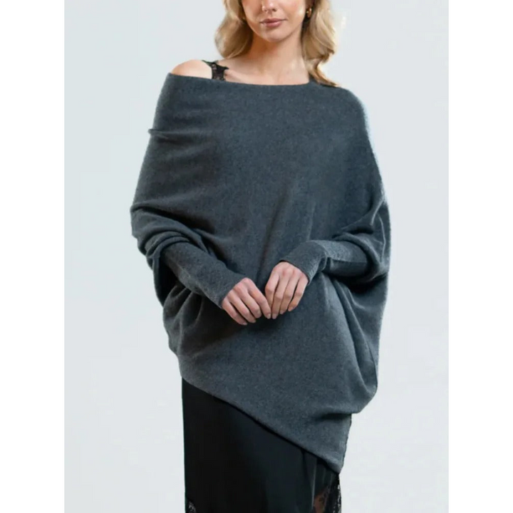 Ilse | Pull asymétrique pour femme | Chaud