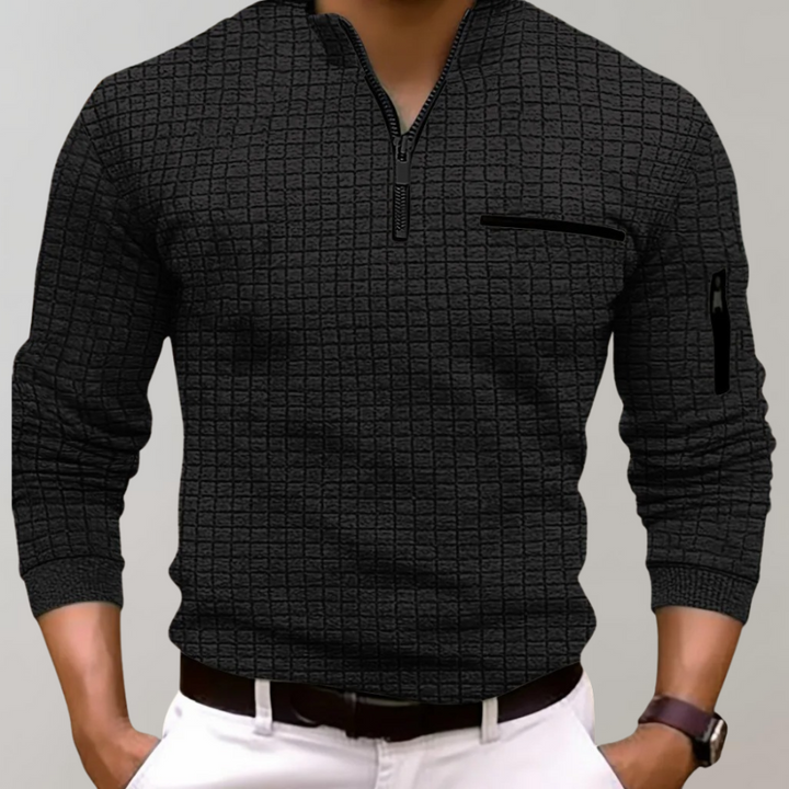Alphonse | Polo décontracté pour hommes | Manches Longues