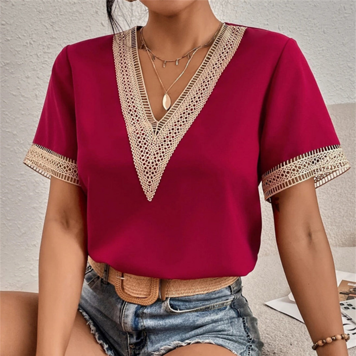 Orla | T-shirt élégant pour femme | Manche courte