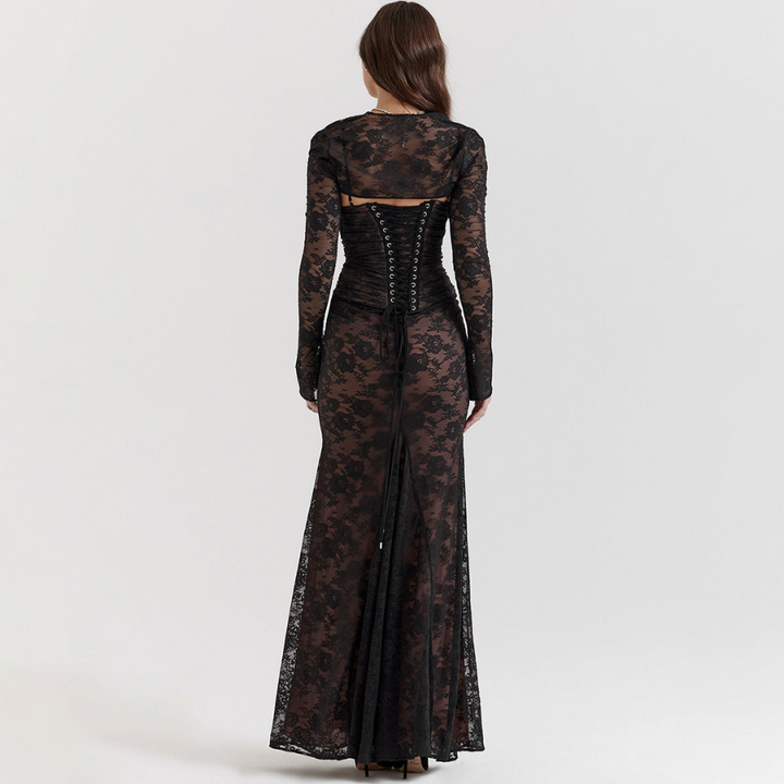 Alessandra | Robe d'invitée de mariage pour femme | Longue