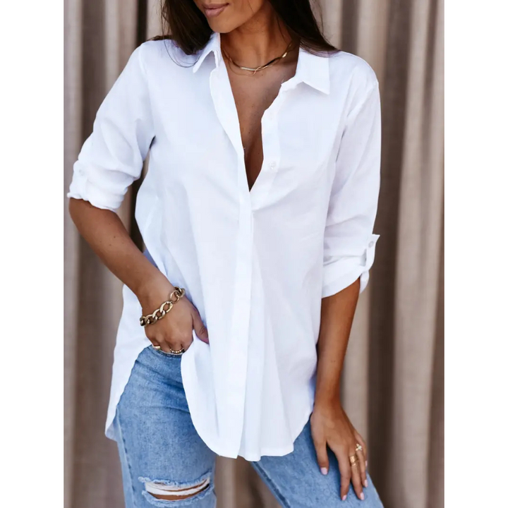 Caroline | Chemise manche longues pour Femme | Élégante