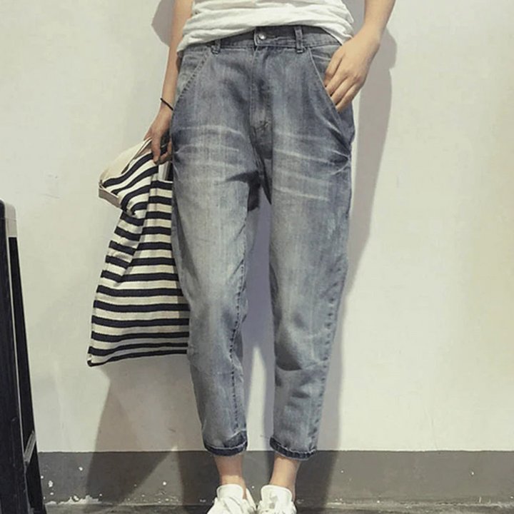 Paloma | Jeans élégant et confortable pour femme | Large