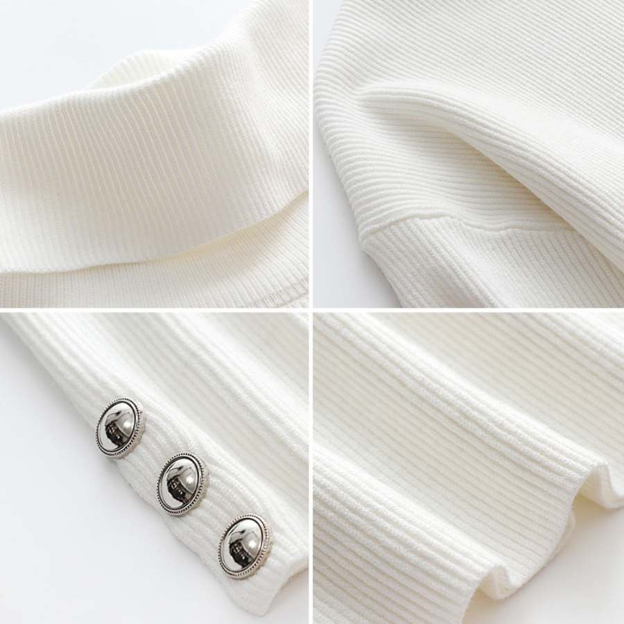 Estelle | Pull Col Roulé Femme | Doux