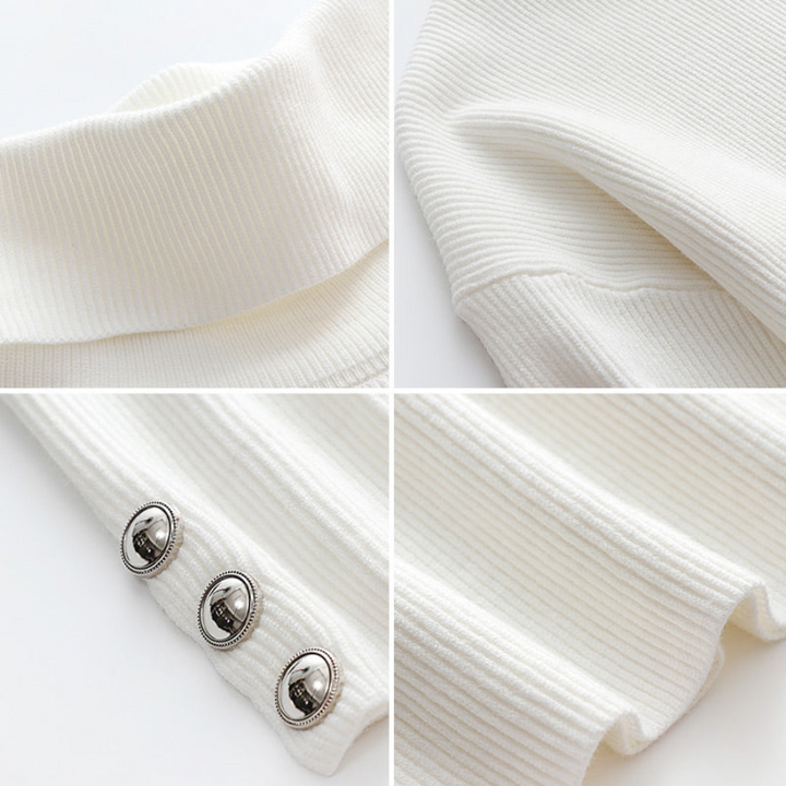 Estelle | Pull Col Roulé Femme | Doux