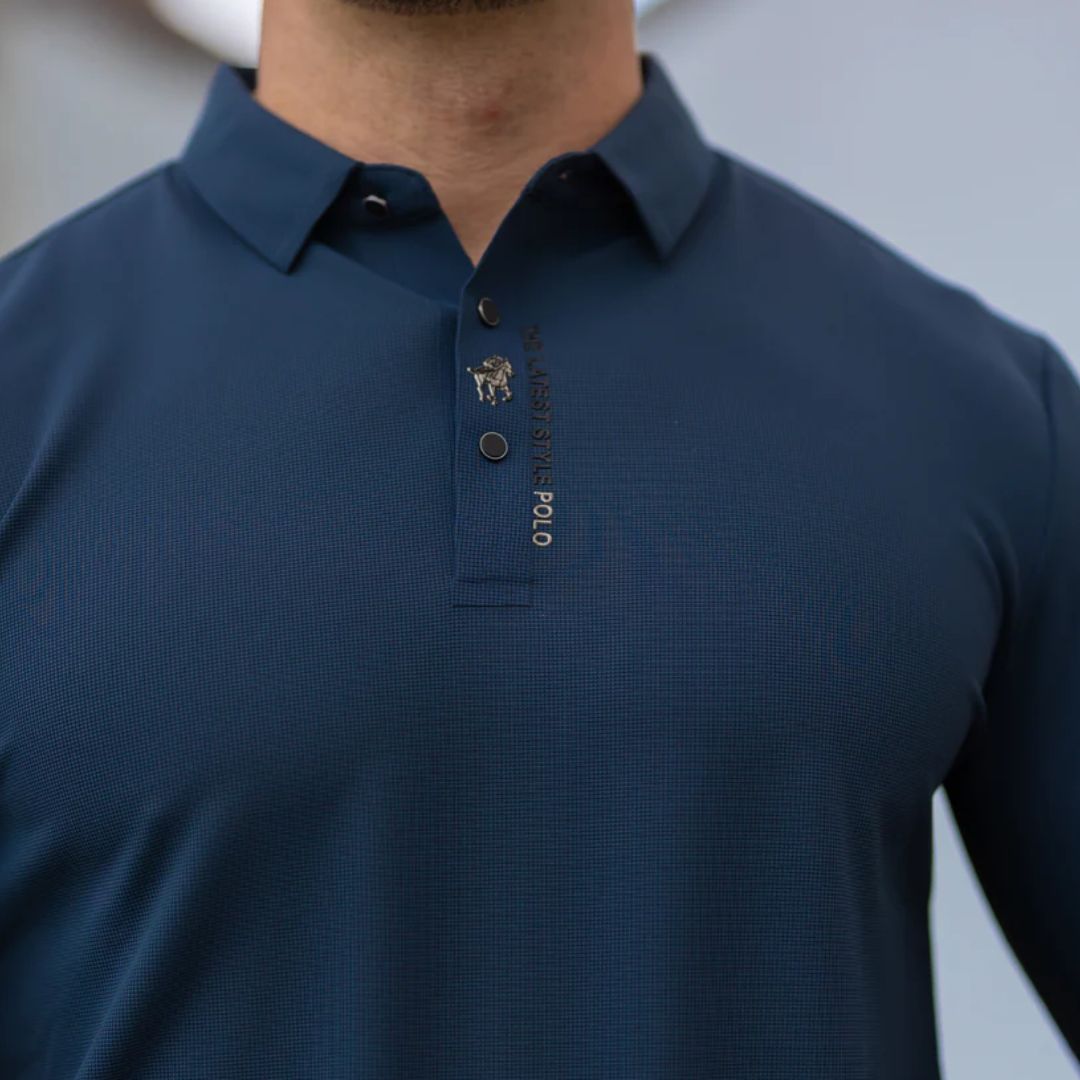 Tom | Polo Homme Manches Longues Élégant