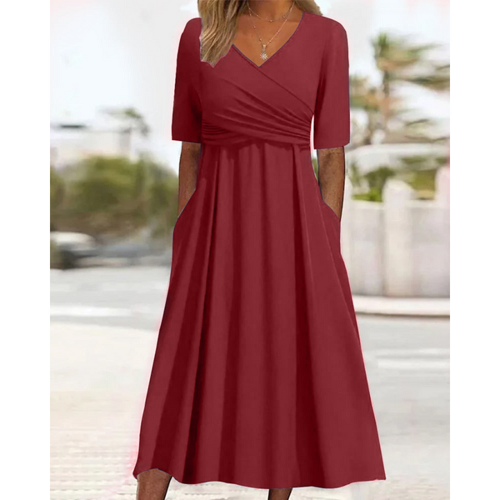 Miriam | Robe de cocktail d'été pour femme | Midi