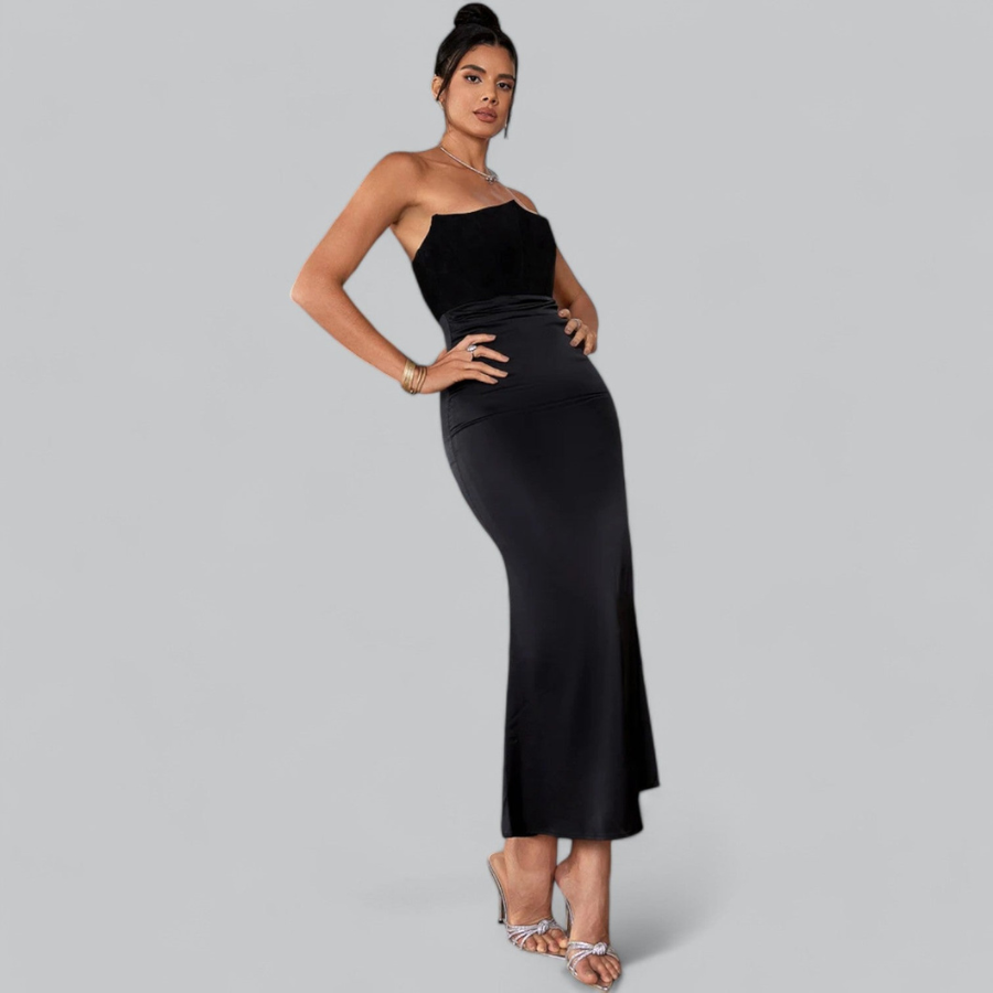 Rugiada | Robe de soirée longue pour femme | Maxi