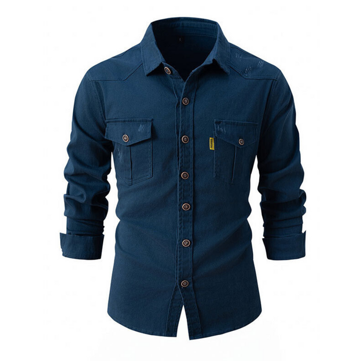 Riccardo | Chemise de printemps pour hommes | Manches longues