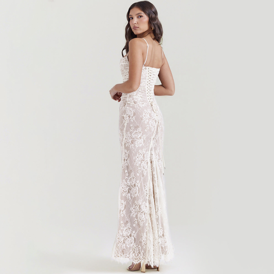 Alessandra | Robe d'invitée de mariage pour femme | Longue