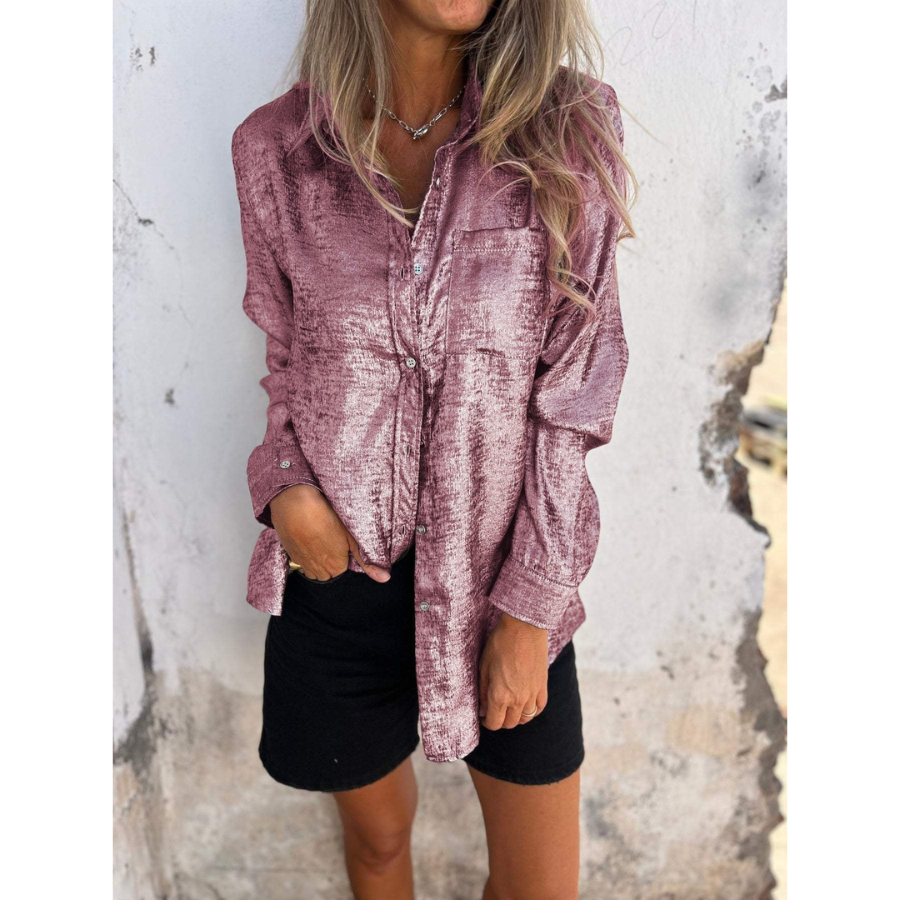 Sorina | Chemise manche longue pour femme | Oversize