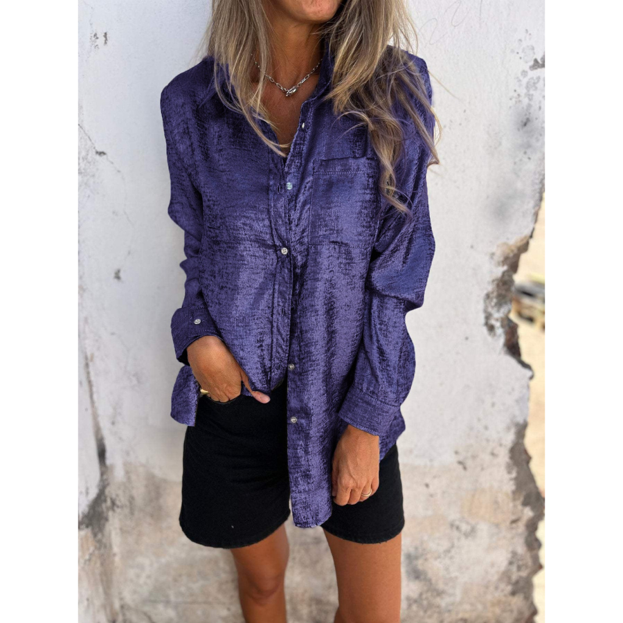 Sorina | Chemise manche longue pour femme | Oversize