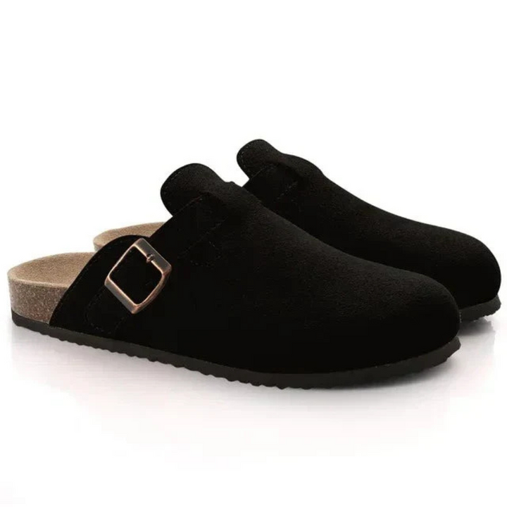 Gladiz | Sabots En Daim Old Money |  Confortables