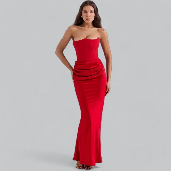 Rugiada | Robe de soirée longue pour femme | Maxi