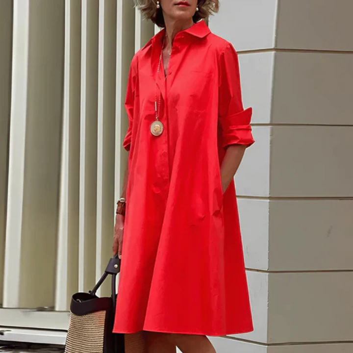 Auriane | Robe de cocktail d'été pour femme | Longue