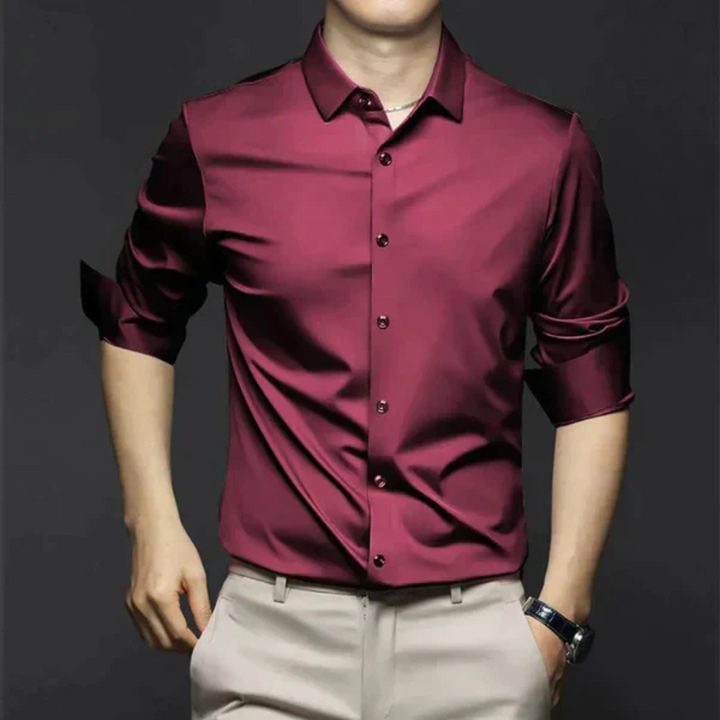 Marco | Chemise manche longue pour hommes | Élégante