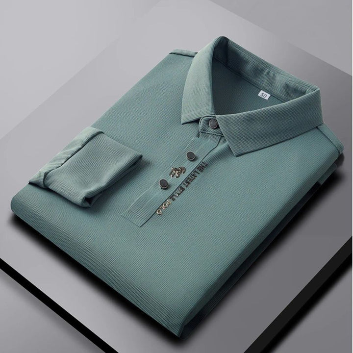 Tom | Polo Homme Manches Longues Élégant