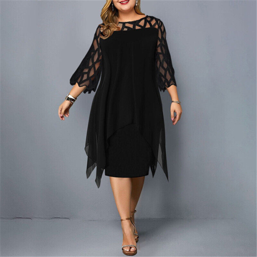 Manon | Robe de soirée midi pour femme | Parfaite pour toutes les occasions