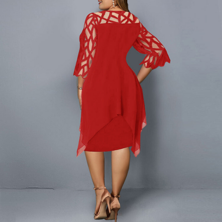 Manon | Robe de soirée midi pour femme | Parfaite pour toutes les occasions