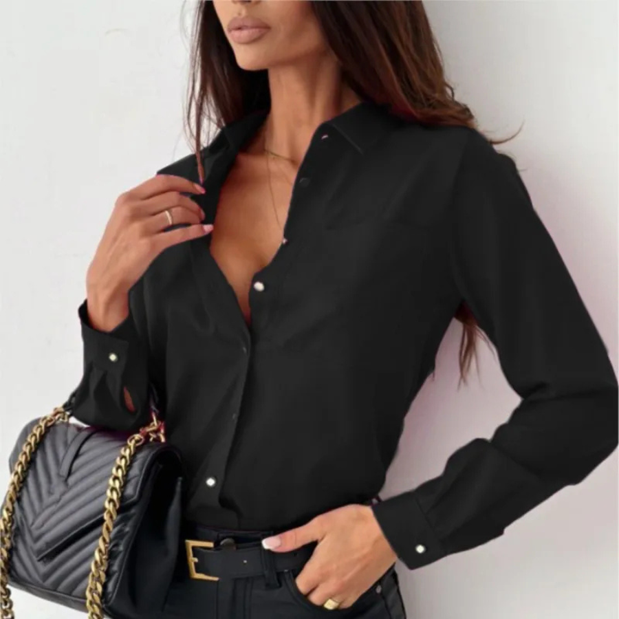 Éléonore | Chemise manche longue pour femme | Élégant