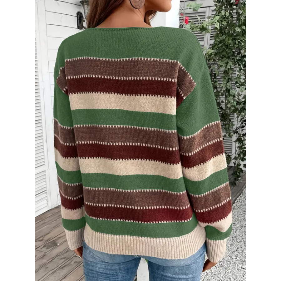 Solange | Pull coloré pour femme | Chaud