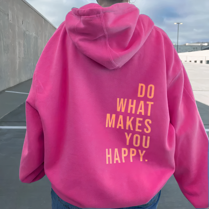 Margarete | Sweat à capuche long pour femme | Chaud