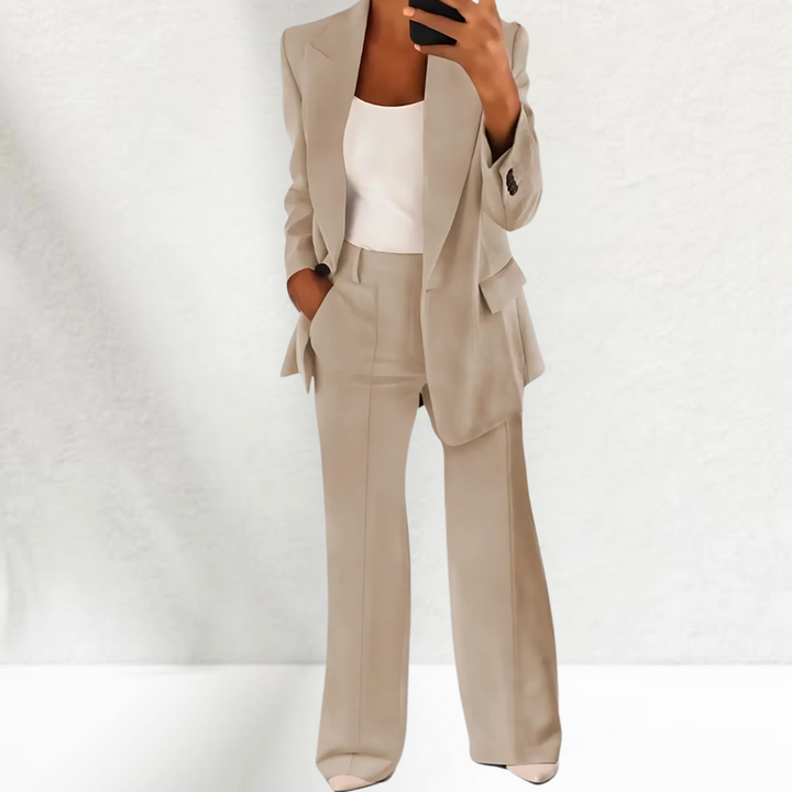 Léonie | Ensemble Femme Élégant Style Tailleur