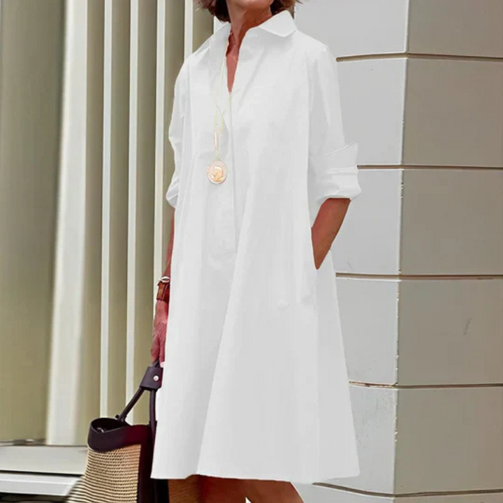 Auriane | Robe de cocktail d'été pour femme | Longue