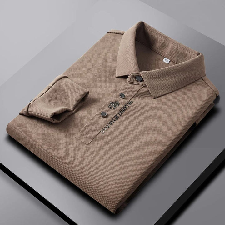 Tom | Polo Homme Manches Longues Élégant