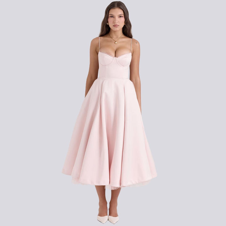 Amandine | Robe Longue Femme Élégante