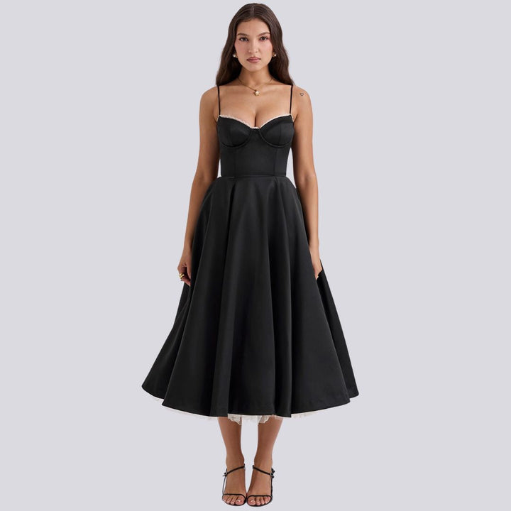 Amandine | Robe Longue Femme Élégante
