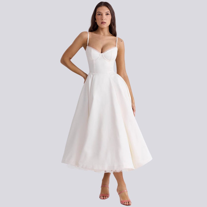 Amandine | Robe Longue Femme Élégante