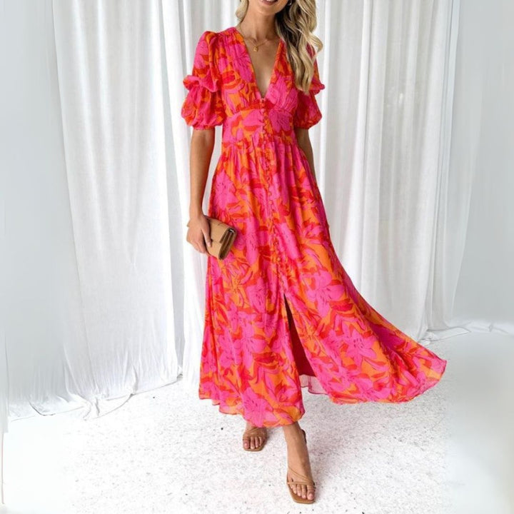 Ãmilie | Robe Longue Femme Élégante Polyvalente