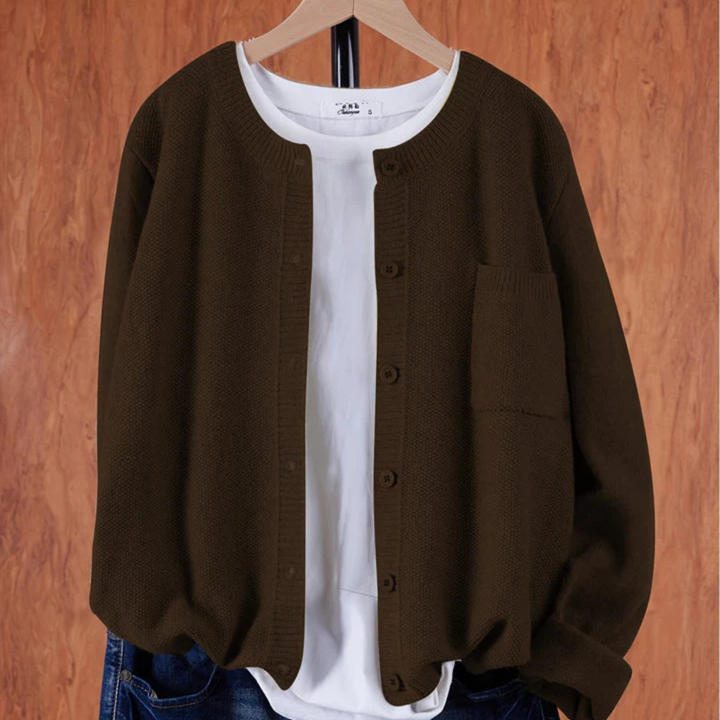 Anne | Gilet Femme Vintage Décontracté