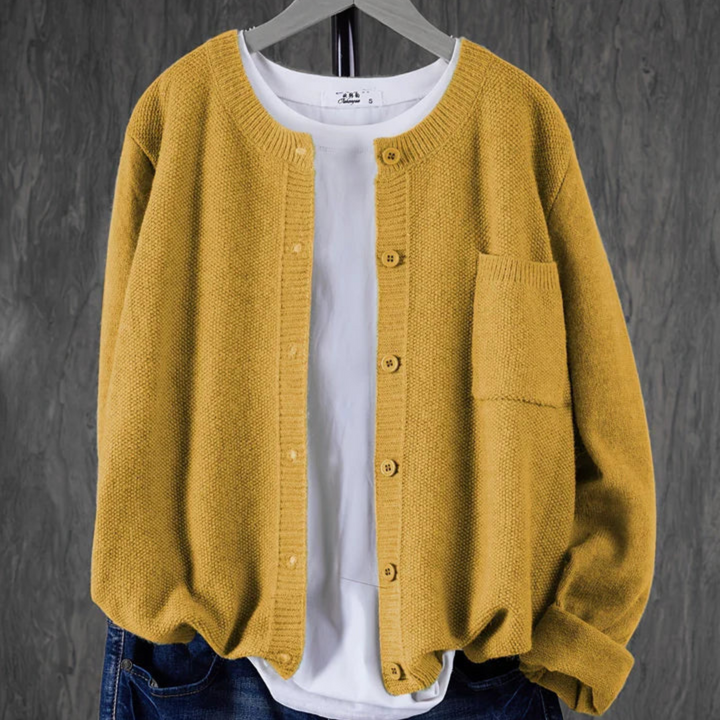 Anne | Gilet Femme Vintage Décontracté