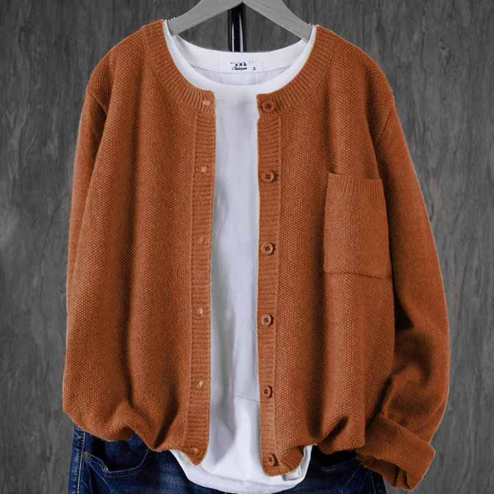 Anne | Gilet Femme Vintage Décontracté