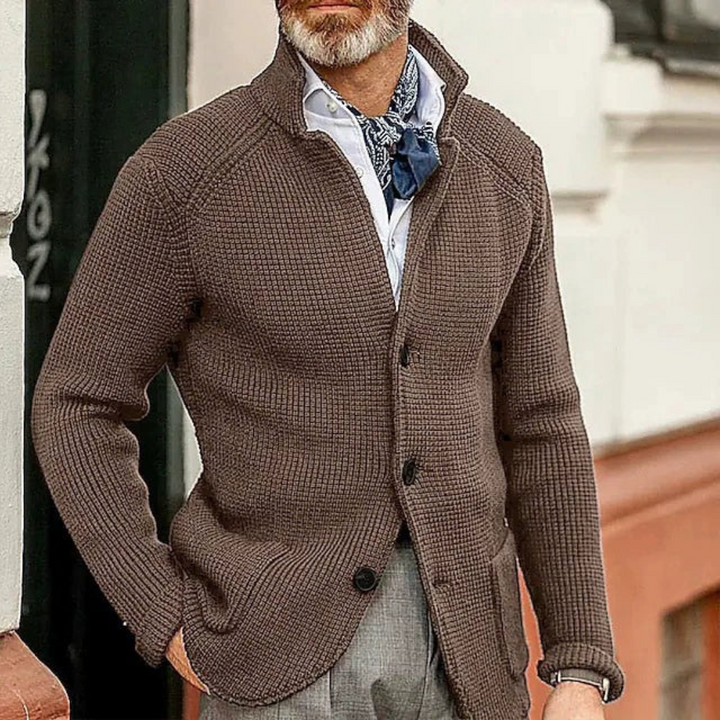 Bertrand | Cardigan Homme Chaud et Résistant au Froid