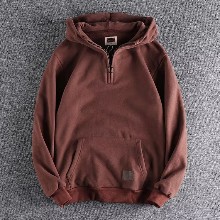 Bruno | Pull Homme Décontracté Demi-Zip