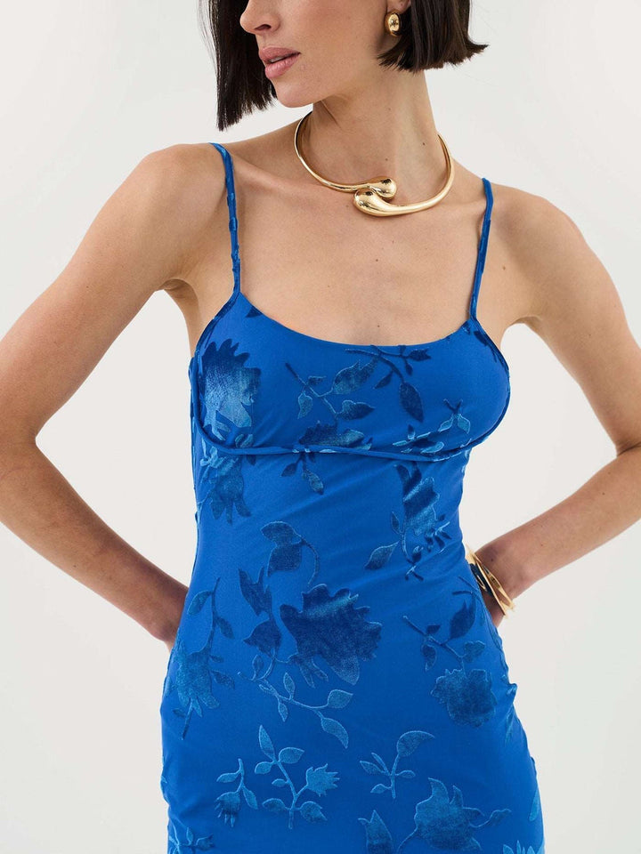 Callié | Robe Longue Femme Satinée Élégante