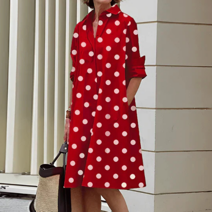 Auriane | Robe de cocktail d'été pour femme | Longue