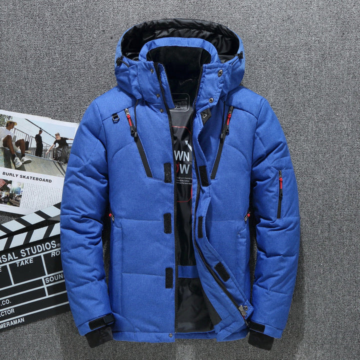 Naël | Doudoune Homme Hiver Capuche et Poches Multiples