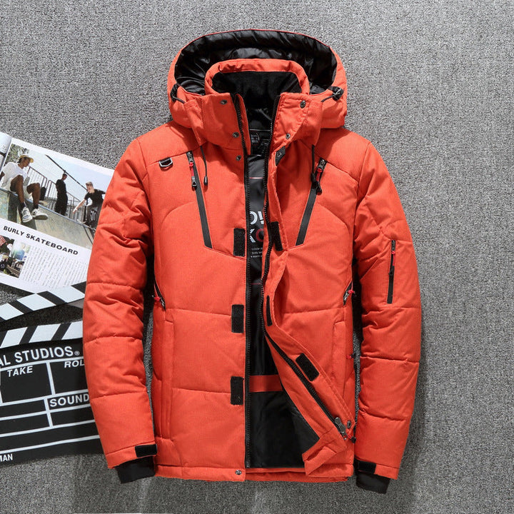 Naël | Doudoune Homme Hiver Capuche et Poches Multiples